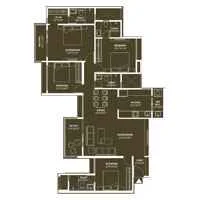 Saheel Luxton Wakad 4 BHK Floor Plan Image